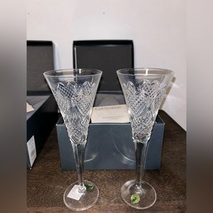 NWT Waterford Crystal The Millennium Collection. A Toast To Love